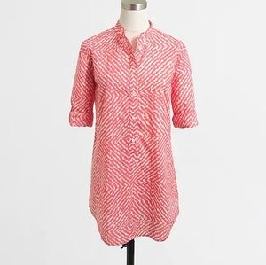 J-CREW - Women's Factory Printed Tunic Blouse